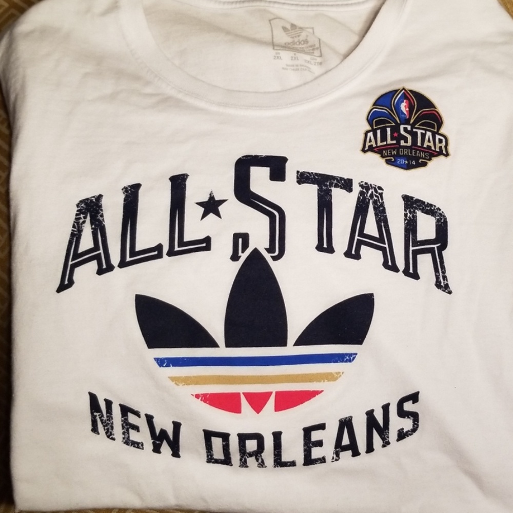 🚫SOLD🚫 Adidas Allstar New Orleans Tee 2X NWOT - Picture 1 of 8